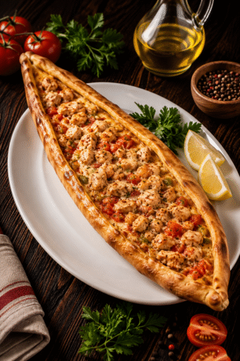 Tavuklu Pide
