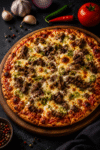 Kavurmalı Pizza